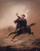 Thomas Buchanan Read Sheridans Ride oil painting on canvas